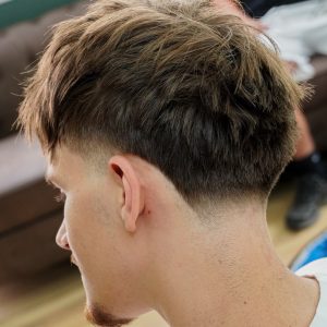 Taper fade men barber