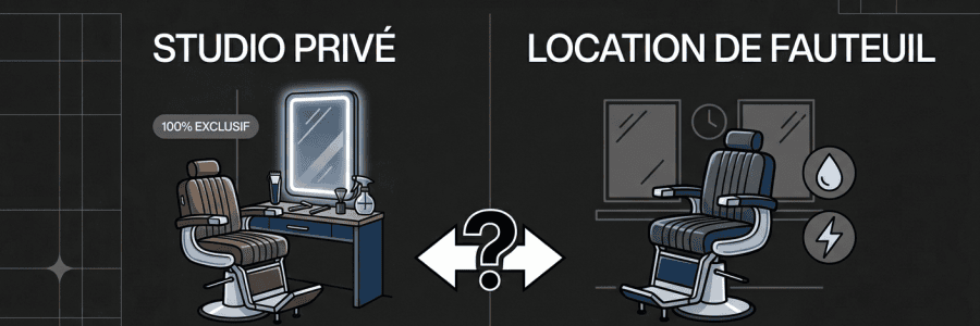 Studio privé VS Location de chaise